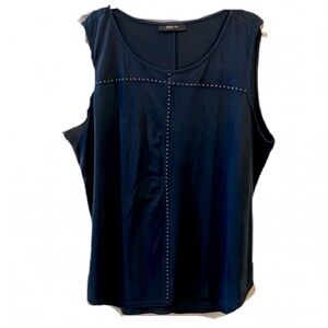 Style & CO sleeveles studded front tank - 723